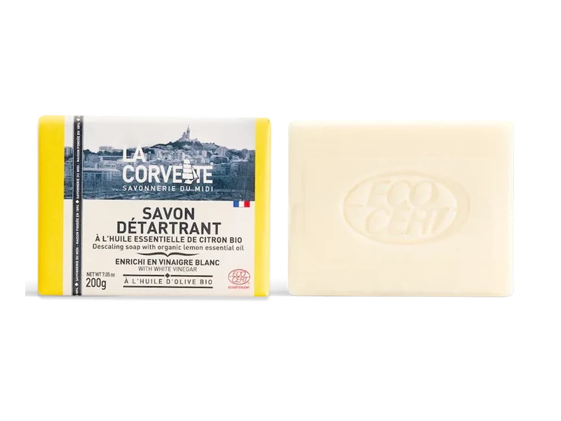 Organic multi-surface cleaning & descaling soap bar - 200g