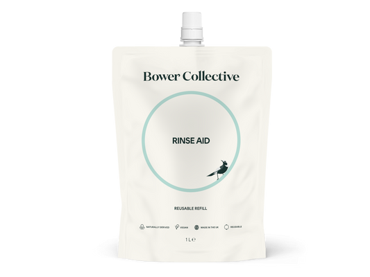 Bower Dishwasher Rinse Aid Refill 1L - Returnable Pouch