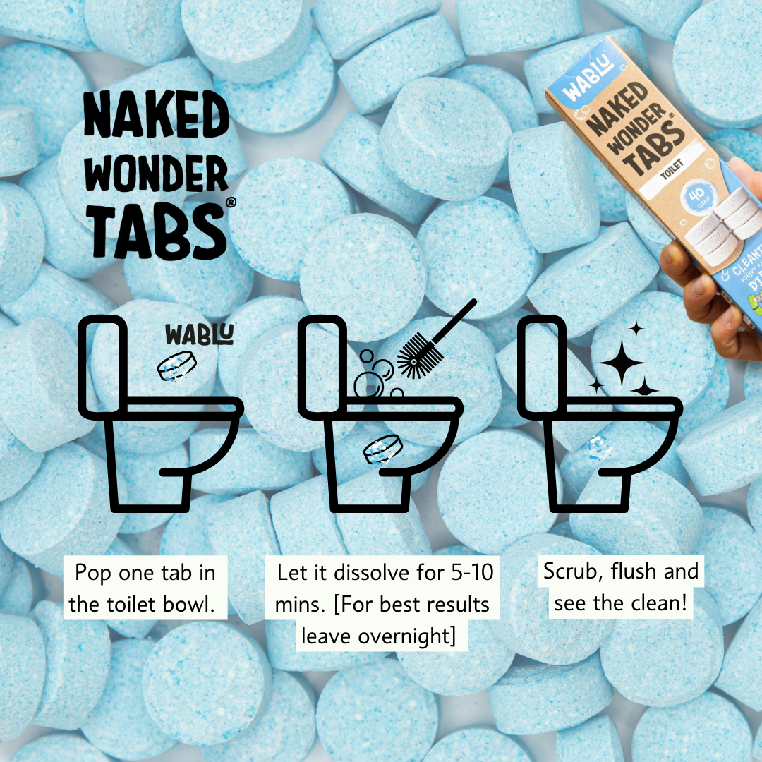 Probiotic Natural Toilet Cleaning Tablets x 40