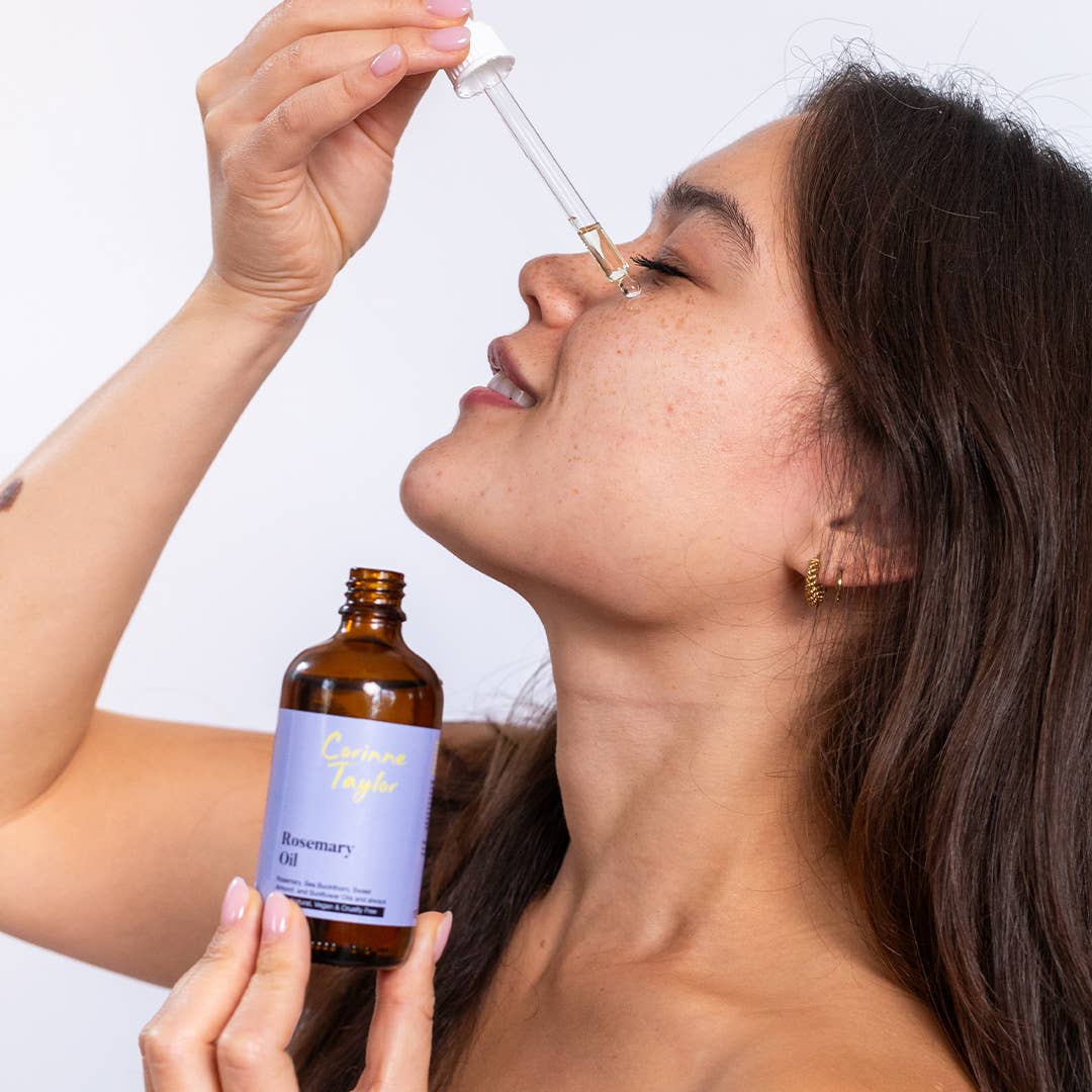 Organic Rosemary Oil for Skin & Hair - 100ml
