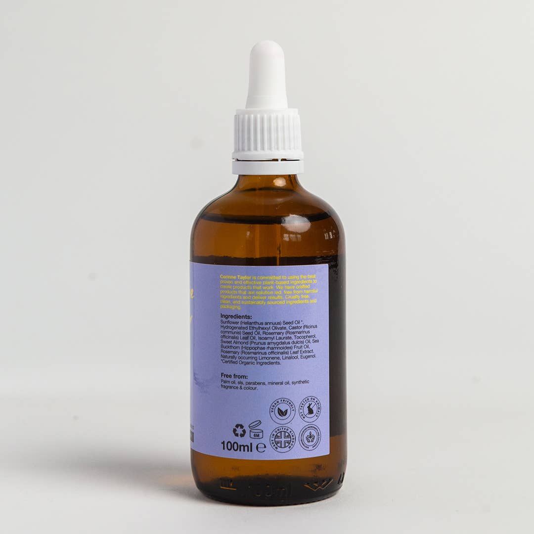 Organic Rosemary Oil for Skin & Hair - 100ml