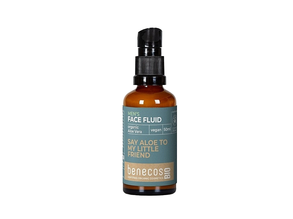 Men's organic hydrating lightweight face moisturiser 50ml