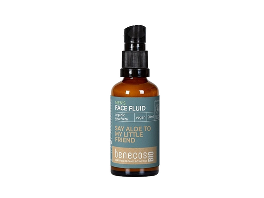 Men's organic hydrating lightweight face moisturiser 50ml