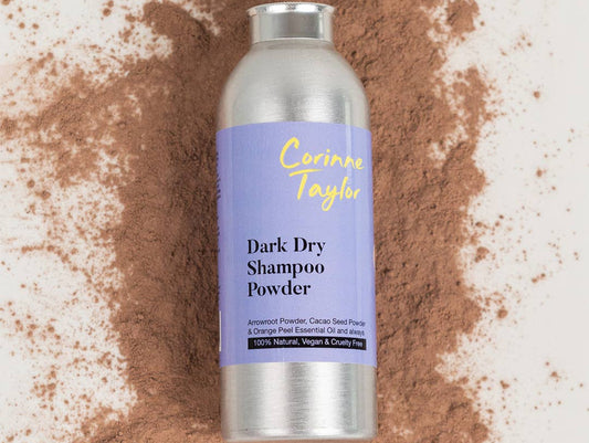 Natural Dark Dry Shampoo Powder - 85g