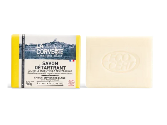 Organic multi-surface cleaning & descaling soap bar - 200g