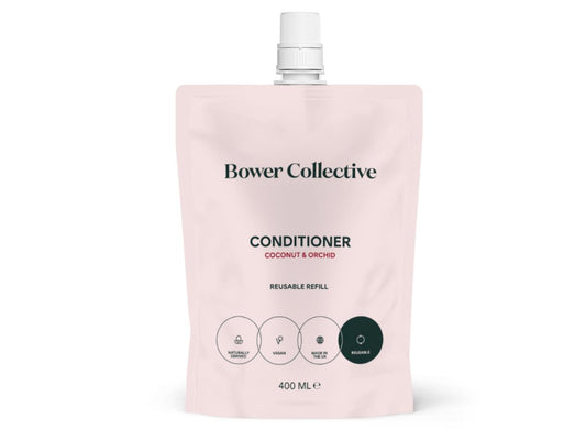 Bower Collective Hair Conditioner 400ml - Returnable Pouch