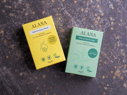 Alana Natural Hand & Body Soap Bars 95g