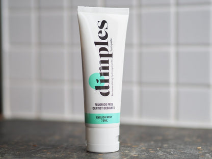 Dimples Fluoride Free Hydroxyapatite Mint Toothpaste 75ml