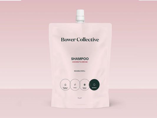 Bower Collective Hair Shampoo 400ml - Returnable Pouch