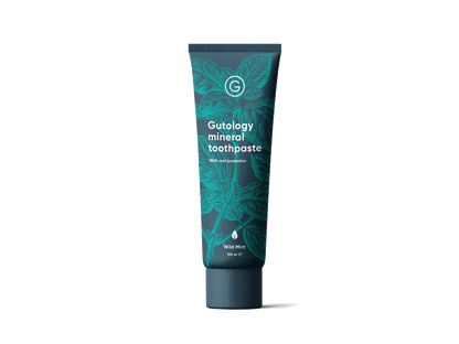 Gutology Fluoride Free Hydroxyapatite Probiotic Mint Toothpaste