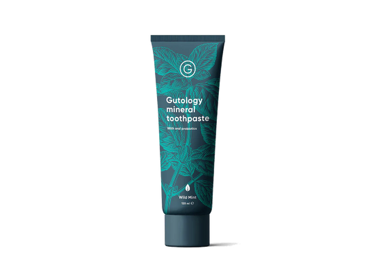 Gutology Fluoride Free Hydroxyapatite Probiotic Mint Toothpaste